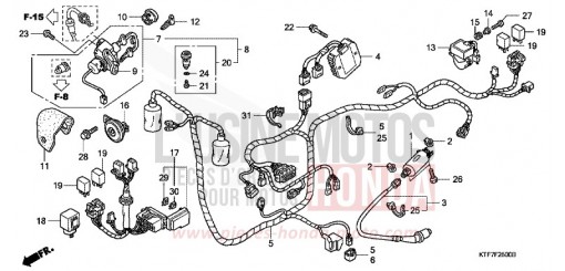 WIRE HARNESS SH1508 de 2008